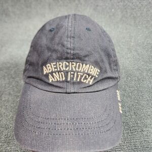 Vintage Abercrombie And Fitch Hat Adult Strapback Military Style Cotton Twill
